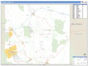 Cochise County, AZ <br /> Wall Map <br /> Zip Code <br /> Basic Style 2025 Map