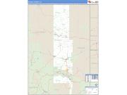 Navajo County, AZ <br /> Wall Map <br /> Zip Code <br /> Basic Style 2025 Map