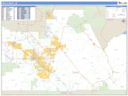 Pinal County, AZ <br /> Wall Map <br /> Zip Code <br /> Basic Style 2025 Map