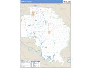 Arkansas County, AR <br /> Wall Map <br /> Zip Code <br /> Basic Style 2025 Map