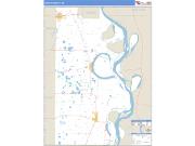 Chicot County, AR <br /> Wall Map <br /> Zip Code <br /> Basic Style 2025 Map