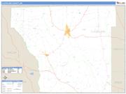 Cleveland County, AR <br /> Wall Map <br /> Zip Code <br /> Basic Style 2025 Map