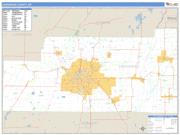 Craighead County, AR <br /> Wall Map <br /> Zip Code <br /> Basic Style 2025 Map