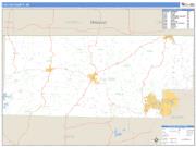 Fulton County, AR <br /> Wall Map <br /> Zip Code <br /> Basic Style 2025 Map