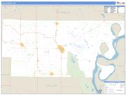 Lee County, AR <br /> Wall Map <br /> Zip Code <br /> Basic Style 2025 Map