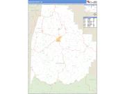 Madison County, AR <br /> Wall Map <br /> Zip Code <br /> Basic Style 2025 Map