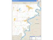 Mississippi County, AR <br /> Wall Map <br /> Zip Code <br /> Basic Style 2025 Map
