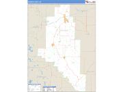 Monroe County, AR <br /> Wall Map <br /> Zip Code <br /> Basic Style 2025 Map