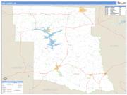 Pike County, AR <br /> Wall Map <br /> Zip Code <br /> Basic Style 2025 Map