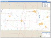 Poinsett County, AR <br /> Wall Map <br /> Zip Code <br /> Basic Style 2025 Map