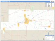 St. Francis County, AR <br /> Wall Map <br /> Zip Code <br /> Basic Style 2025 Map