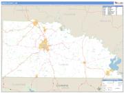 Union County, AR <br /> Wall Map <br /> Zip Code <br /> Basic Style 2025 Map