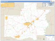 White County, AR <br /> Wall Map <br /> Zip Code <br /> Basic Style 2025 Map