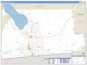 Imperial County, CA <br /> Wall Map <br /> Zip Code <br /> Basic Style 2025 Map