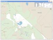 Mono County, CA <br /> Wall Map <br /> Zip Code <br /> Basic Style 2025 Map