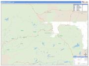 Sierra County, CA <br /> Wall Map <br /> Zip Code <br /> Basic Style 2025 Map