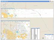 Arapahoe County, CO <br /> Wall Map <br /> Zip Code <br /> Basic Style 2025 Map