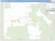 Eagle County, CO <br /> Wall Map <br /> Zip Code <br /> Basic Style 2025 Map