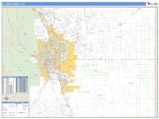 El Paso County, CO <br /> Wall Map <br /> Zip Code <br /> Basic Style 2025 Map