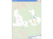 Grand County, CO <br /> Wall Map <br /> Zip Code <br /> Basic Style 2025 Map