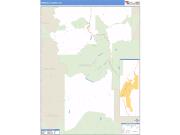 Hinsdale County, CO <br /> Wall Map <br /> Zip Code <br /> Basic Style 2025 Map