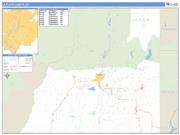 La Plata County, CO <br /> Wall Map <br /> Zip Code <br /> Basic Style 2025 Map