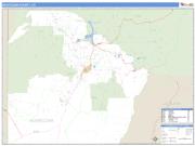 Montezuma County, CO <br /> Wall Map <br /> Zip Code <br /> Basic Style 2025 Map