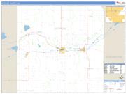 Morgan County, CO <br /> Wall Map <br /> Zip Code <br /> Basic Style 2025 Map
