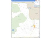 Baker County, FL <br /> Wall Map <br /> Zip Code <br /> Basic Style 2025 Map