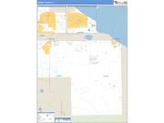 Hendry County, FL <br /> Wall Map <br /> Zip Code <br /> Basic Style 2025 Map
