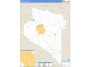 Appling County, GA <br /> Wall Map <br /> Zip Code <br /> Basic Style 2025 Map