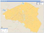 Clarke County, GA <br /> Wall Map <br /> Zip Code <br /> Basic Style 2025 Map