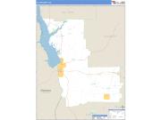 Clay County, GA <br /> Wall Map <br /> Zip Code <br /> Basic Style 2025 Map