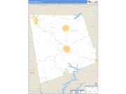 Heard County, GA <br /> Wall Map <br /> Zip Code <br /> Basic Style 2025 Map
