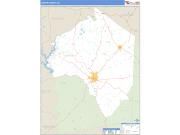 Jasper County, GA <br /> Wall Map <br /> Zip Code <br /> Basic Style 2025 Map