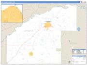 Jeff Davis County, GA <br /> Wall Map <br /> Zip Code <br /> Basic Style 2025 Map