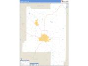 Lamar County, GA <br /> Wall Map <br /> Zip Code <br /> Basic Style 2025 Map
