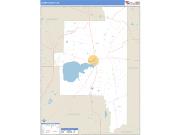 Lanier County, GA <br /> Wall Map <br /> Zip Code <br /> Basic Style 2025 Map