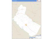 Long County, GA <br /> Wall Map <br /> Zip Code <br /> Basic Style 2025 Map