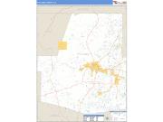 Paulding County, GA <br /> Wall Map <br /> Zip Code <br /> Basic Style 2025 Map