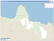 Kalawao County, HI <br /> Wall Map <br /> Zip Code <br /> Basic Style 2025 Map