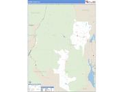 Adams County, ID <br /> Wall Map <br /> Zip Code <br /> Basic Style 2025 Map