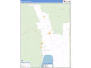 Bear Lake County, ID <br /> Wall Map <br /> Zip Code <br /> Basic Style 2025 Map