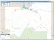 Benewah County, ID <br /> Wall Map <br /> Zip Code <br /> Basic Style 2025 Map