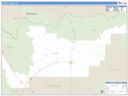 Clark County, ID <br /> Wall Map <br /> Zip Code <br /> Basic Style 2025 Map