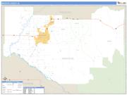 Madison County, ID <br /> Wall Map <br /> Zip Code <br /> Basic Style 2025 Map