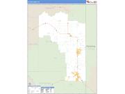 Teton County, ID <br /> Wall Map <br /> Zip Code <br /> Basic Style 2025 Map