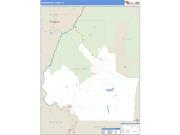 Washington County, ID <br /> Wall Map <br /> Zip Code <br /> Basic Style 2025 Map