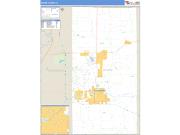 Boone County, IL <br /> Wall Map <br /> Zip Code <br /> Basic Style 2025 Map