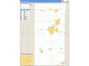DeKalb County, IL <br /> Wall Map <br /> Zip Code <br /> Basic Style 2025 Map